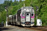 MBTA 1861 Cab Car Eastbound through CP 11